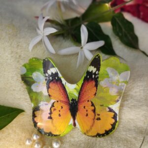 butterfly hairclips