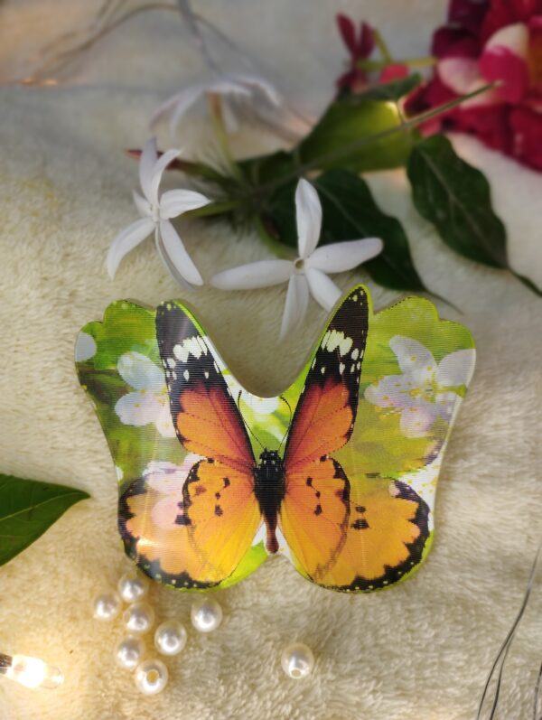 butterfly hairclips