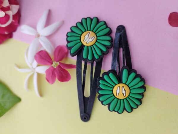 sunflower hairpins